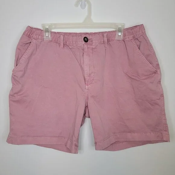 Chubbies Mens Red Originals 7” Shorts Sz XL Regular Fit Stretch Elastic Waist - Picture 1 of 13